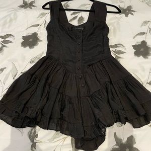 Vanessa Mooney black romper brand new size small